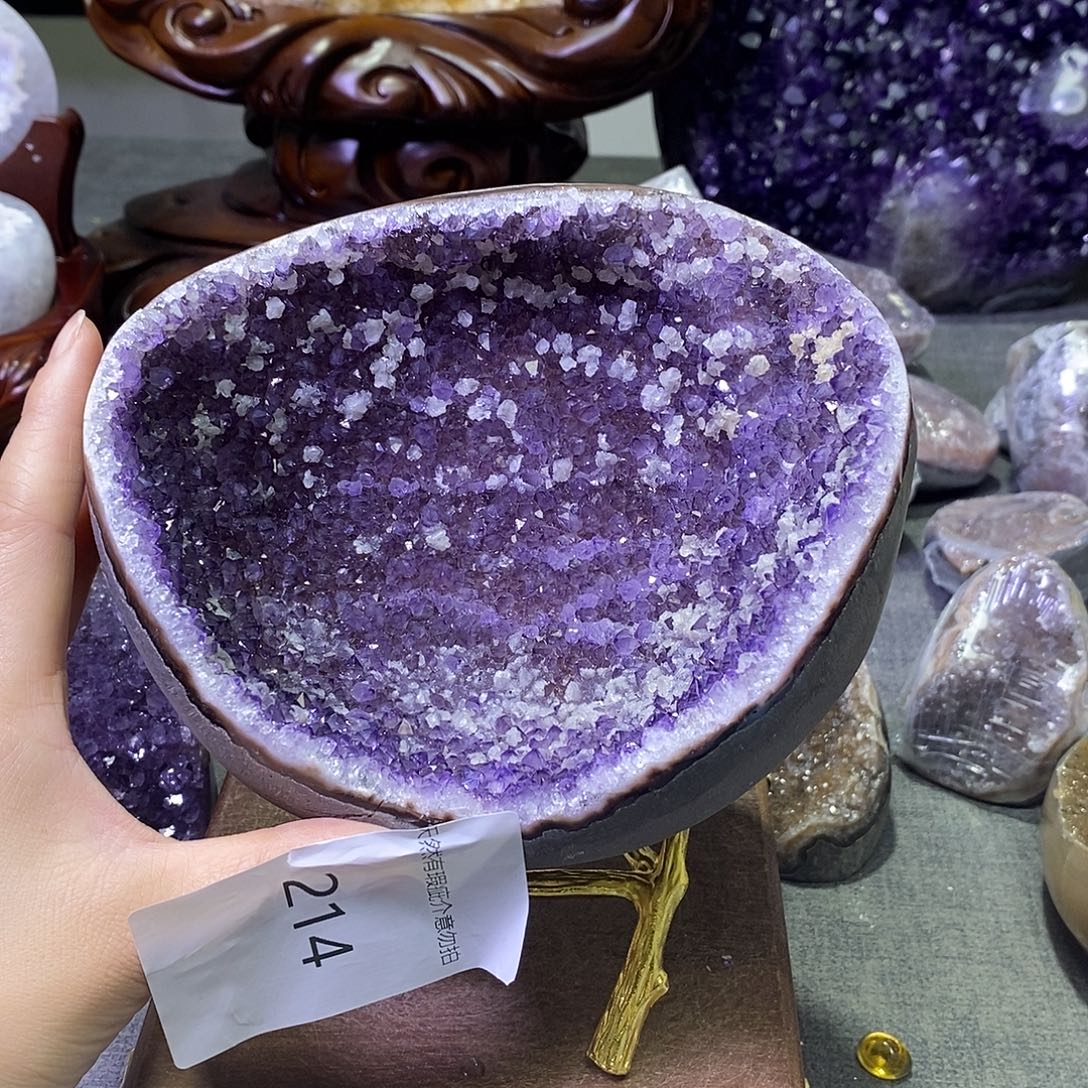 大型摆件（非配饰）紫晶未镶嵌
