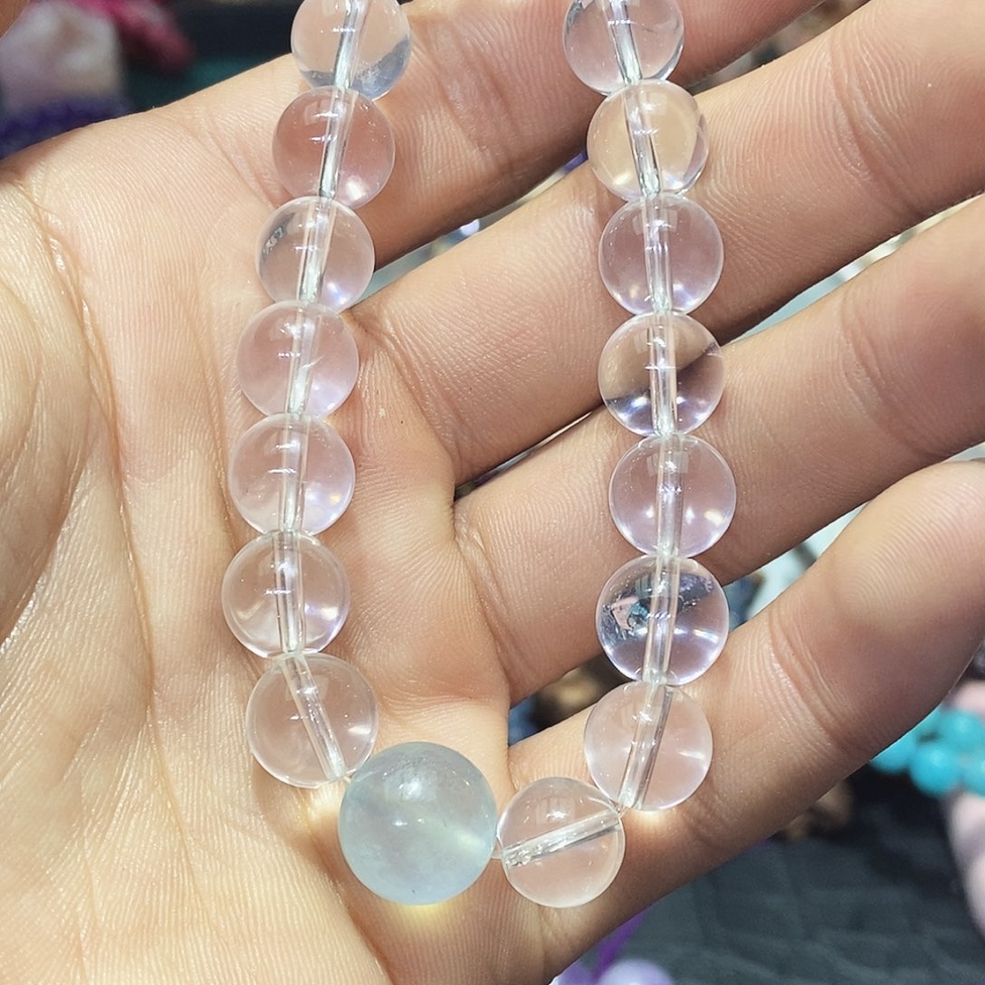 水晶手链未镶嵌喜*晨曦水晶4