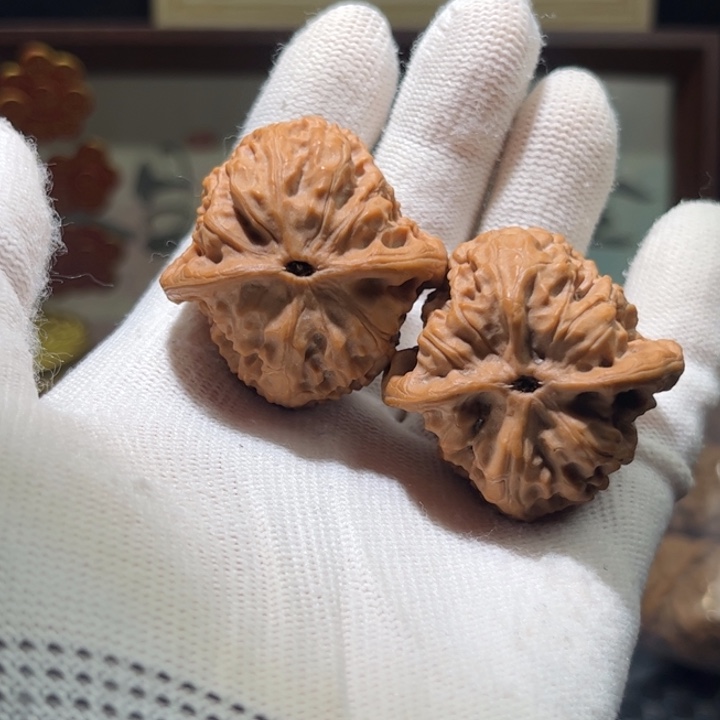 吊坠文玩核桃野狼39