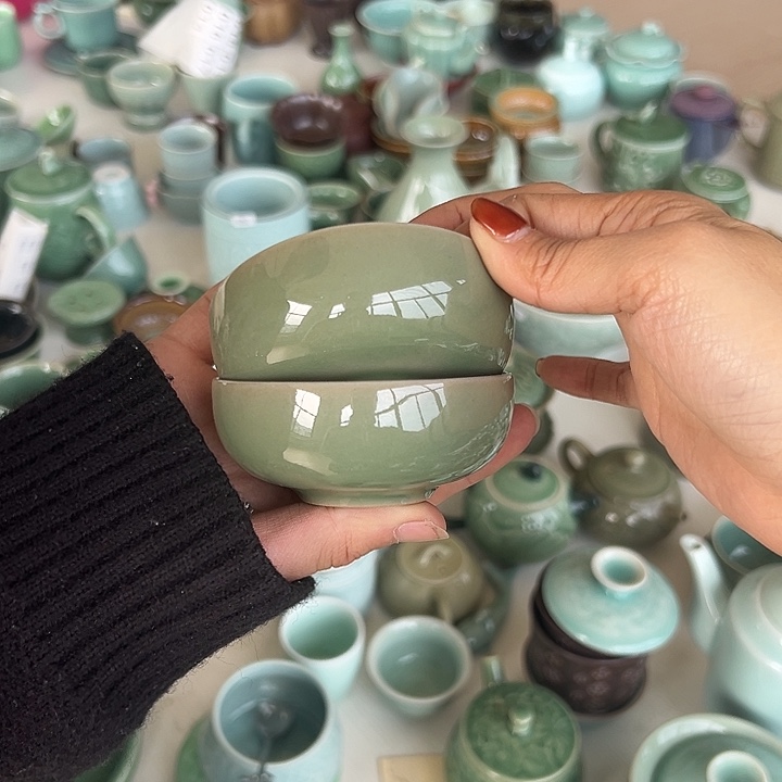 小米茶器龙泉青瓷