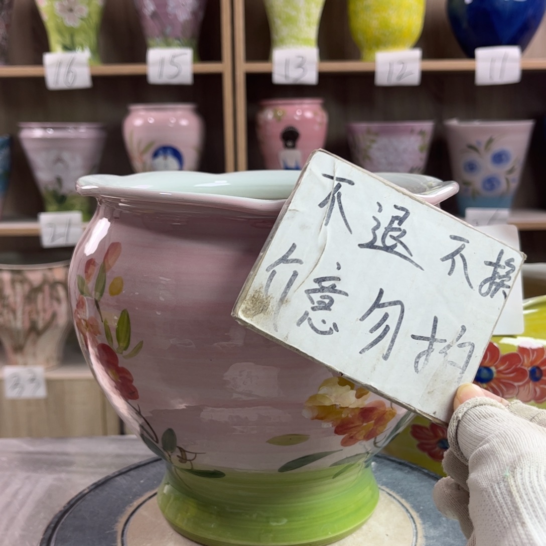 景德镇陶瓷花盆花盆