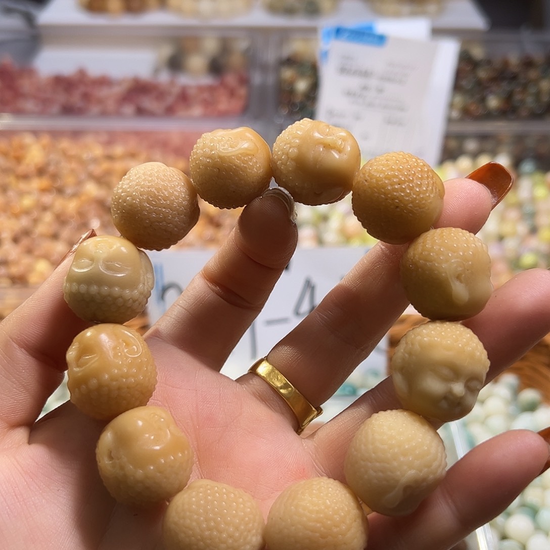 菩提根/象牙果吊坠微瑕20左右佛头1条