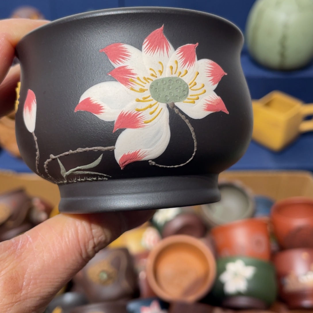 原矿紫砂手工主人杯