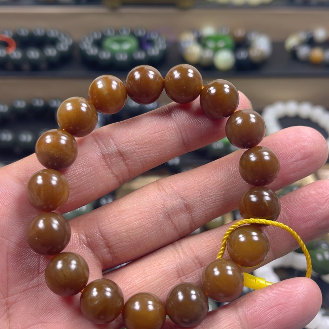 和田玉手串未镶嵌