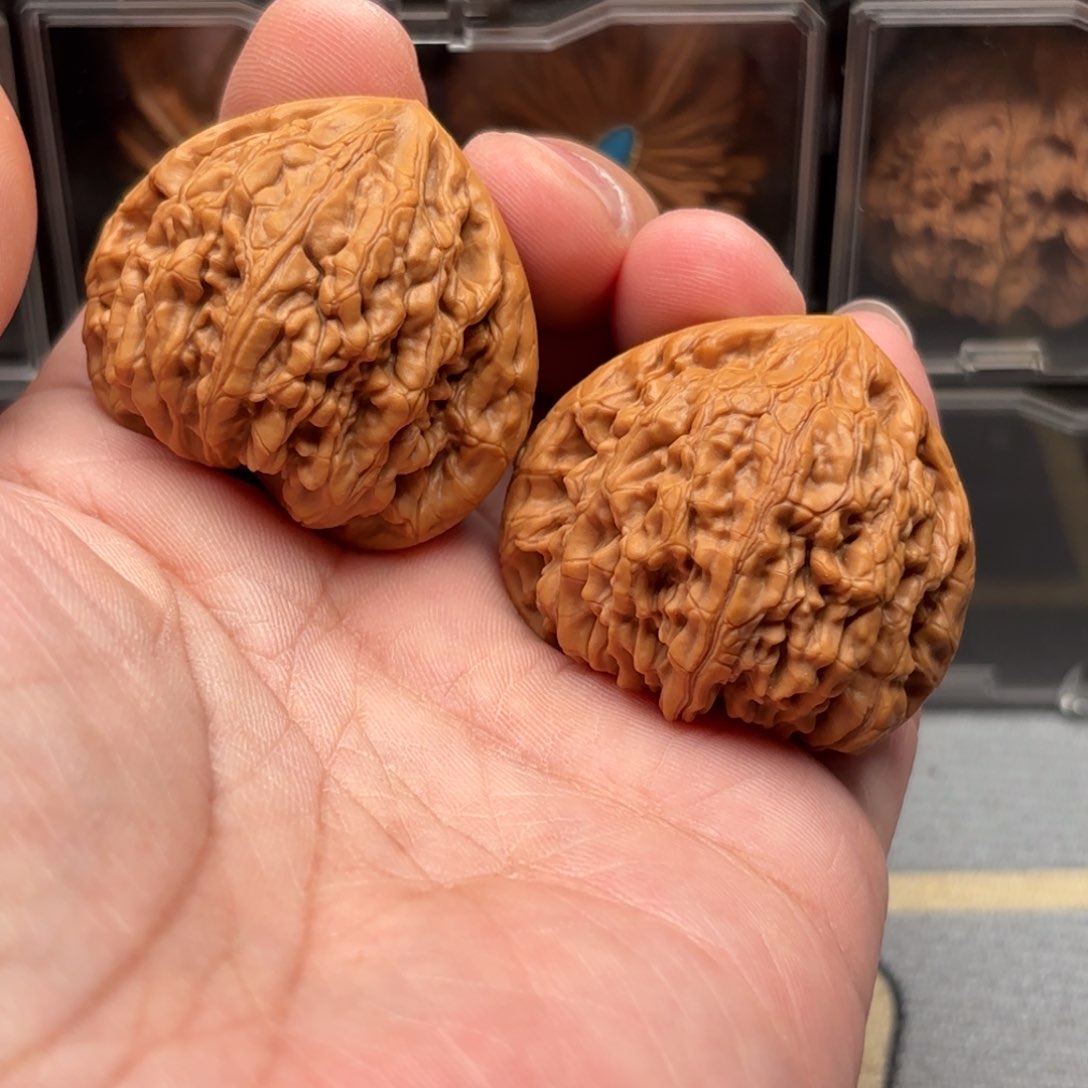 文玩核桃把件蓟县虎头王