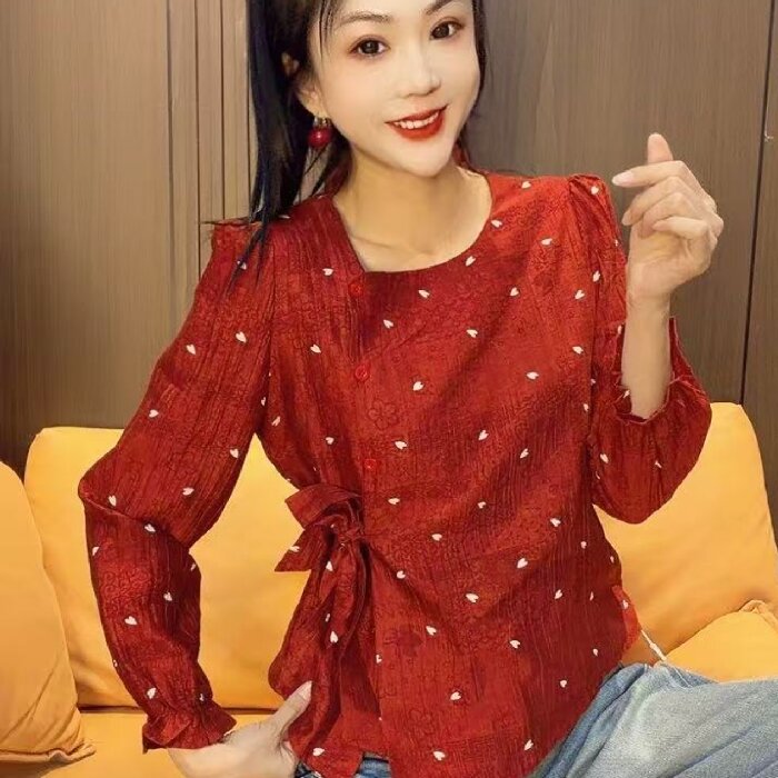 195#洋气时尚不等式小衫