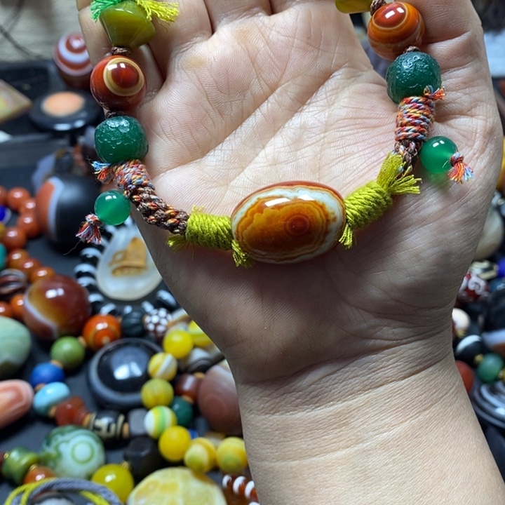 6***6玛瑙/玉髓未镶嵌颈饰