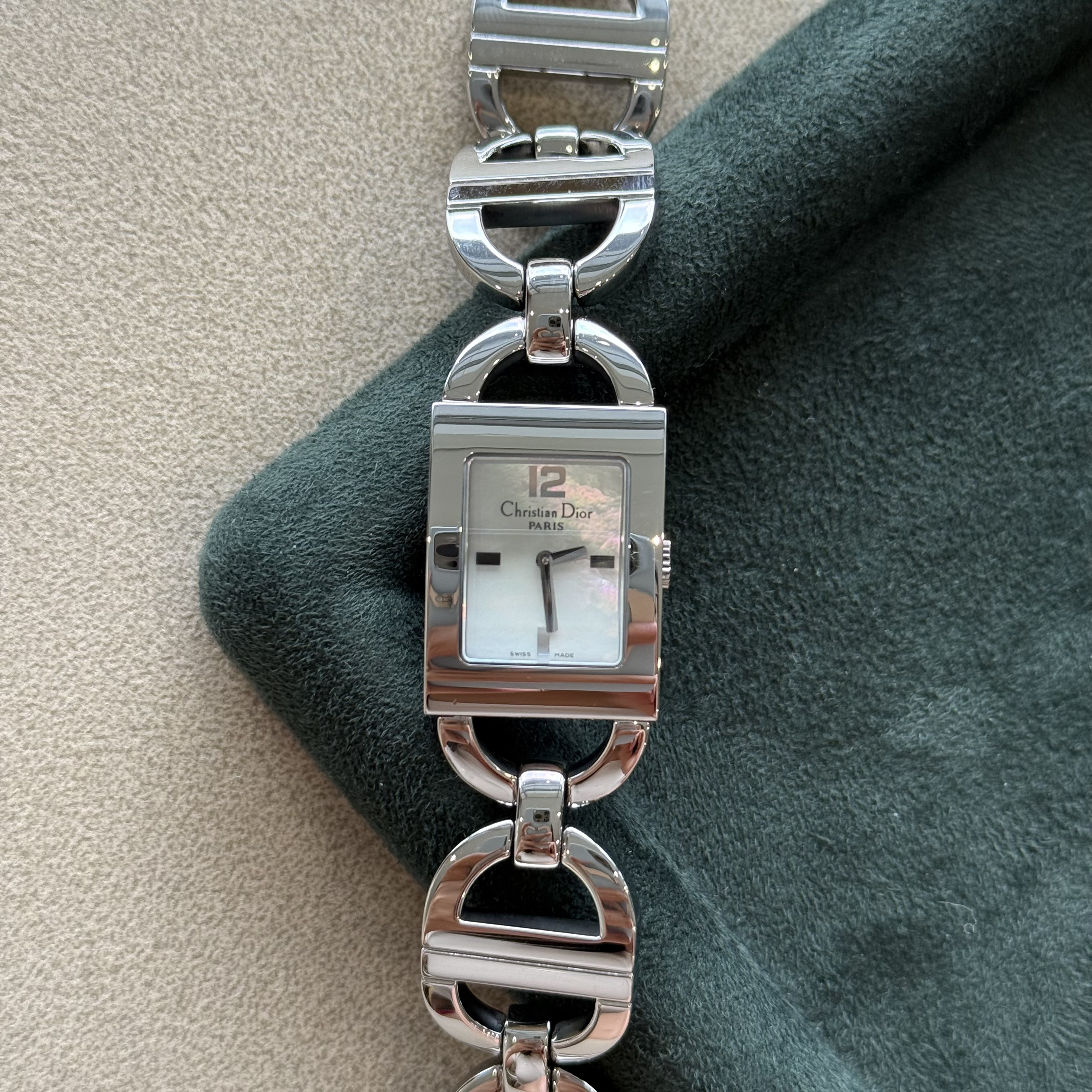 95新 DIOR/迪奥 19x25mm/方形/石英/女表/手表女士