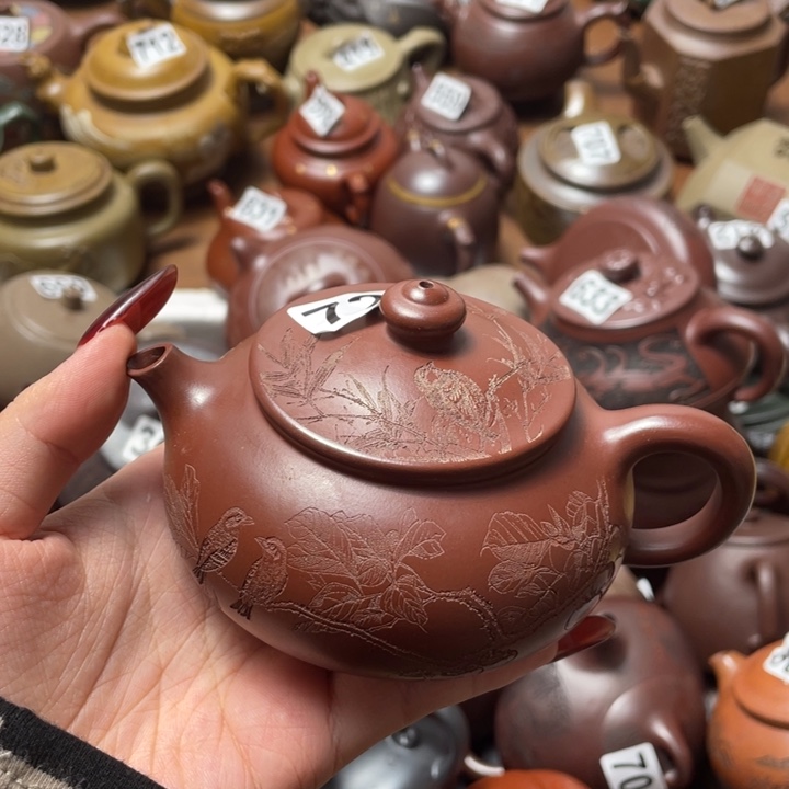 茶壶紫砂紫砂微瑕