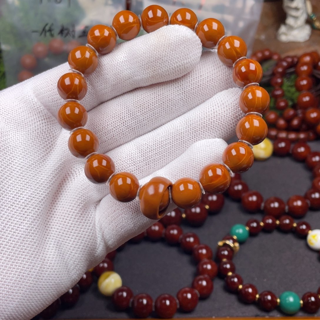 橄榄核手串1.15精工0.1误差老树小铁核