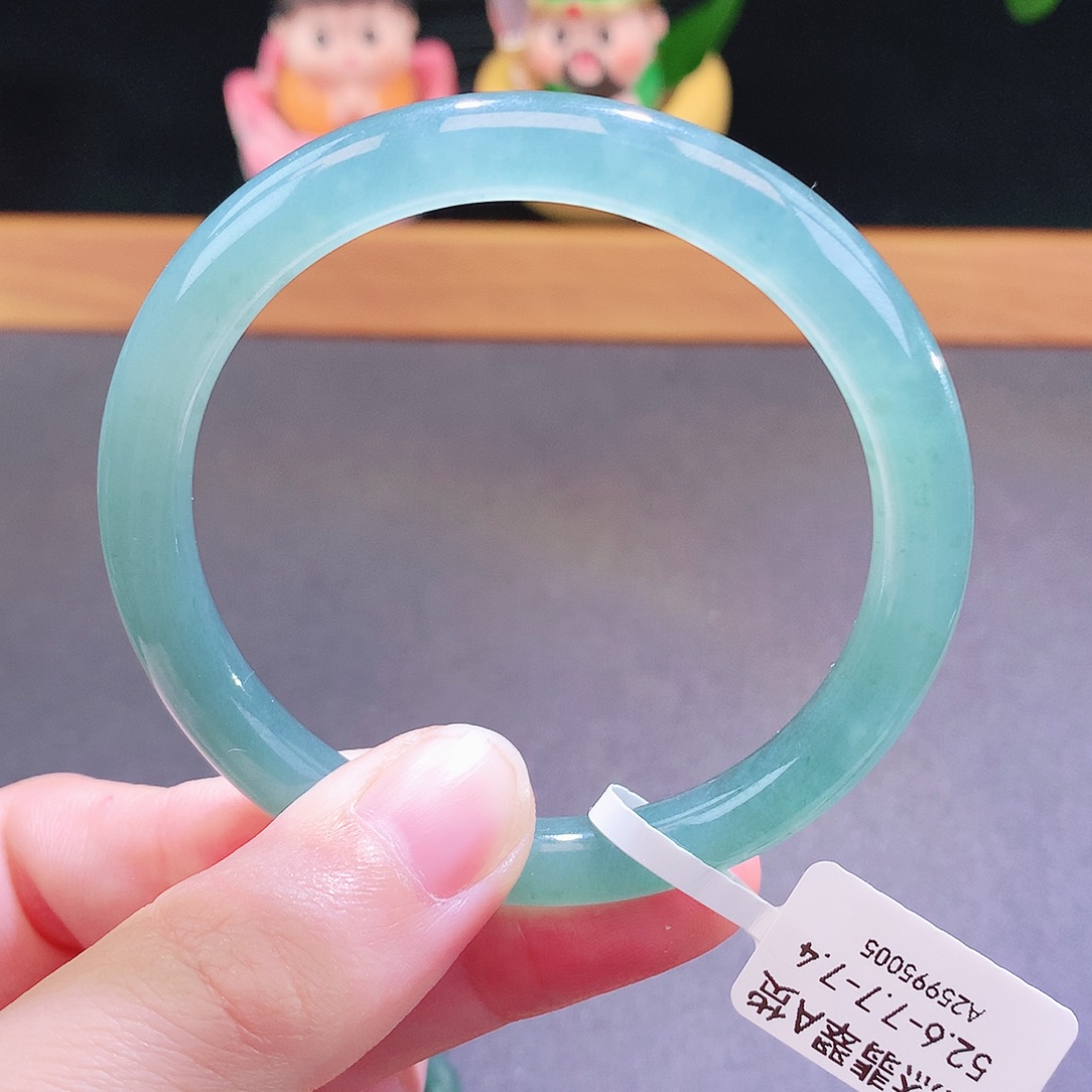 翡翠未镶嵌手镯天然翡翠