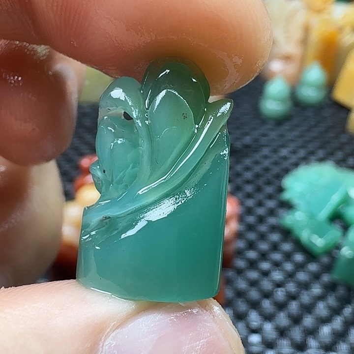 青田石真真正正章