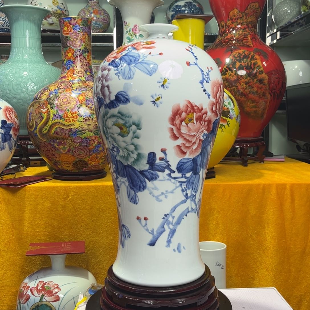 景德镇陶瓷花瓶摆件