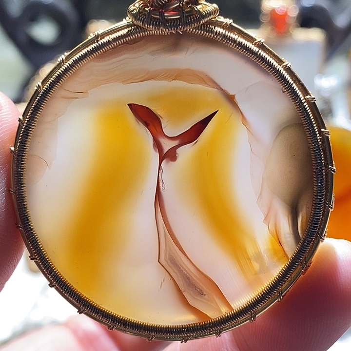 玛瑙/玉髓未镶嵌颈饰