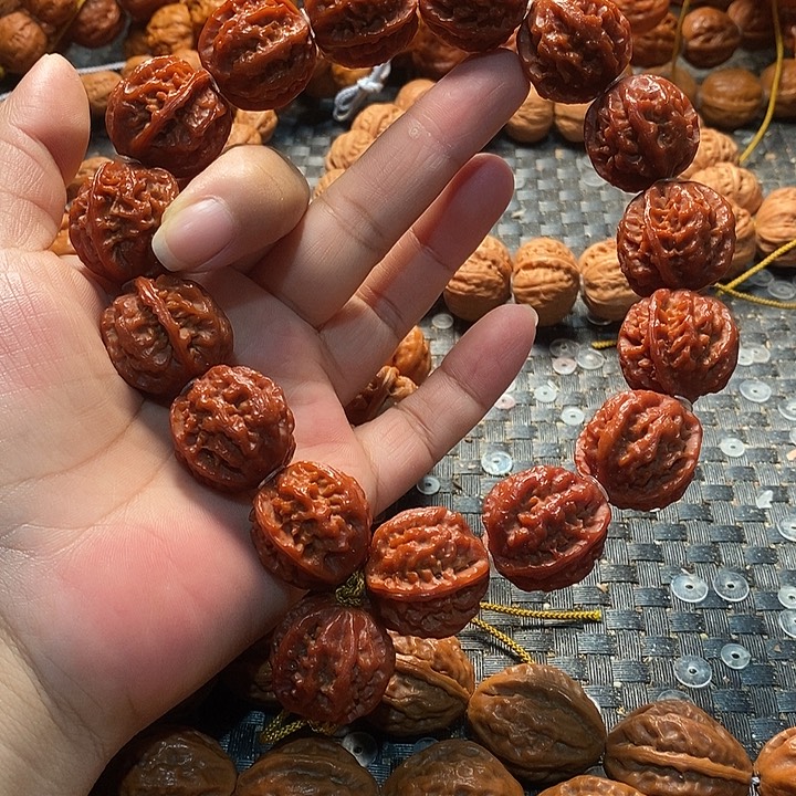 手串文玩核桃龙脊京八棱