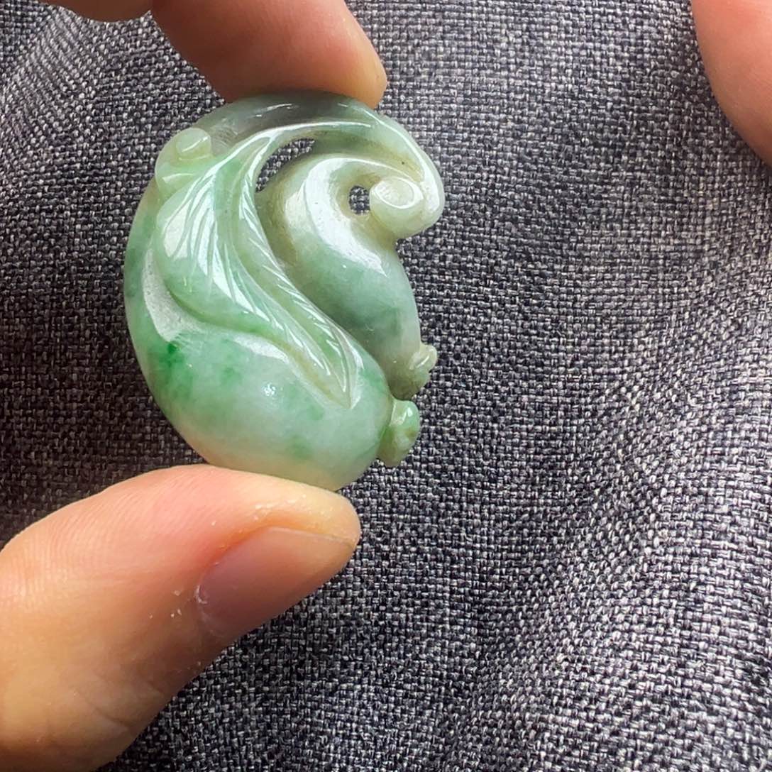 翡翠未镶嵌颈饰666777