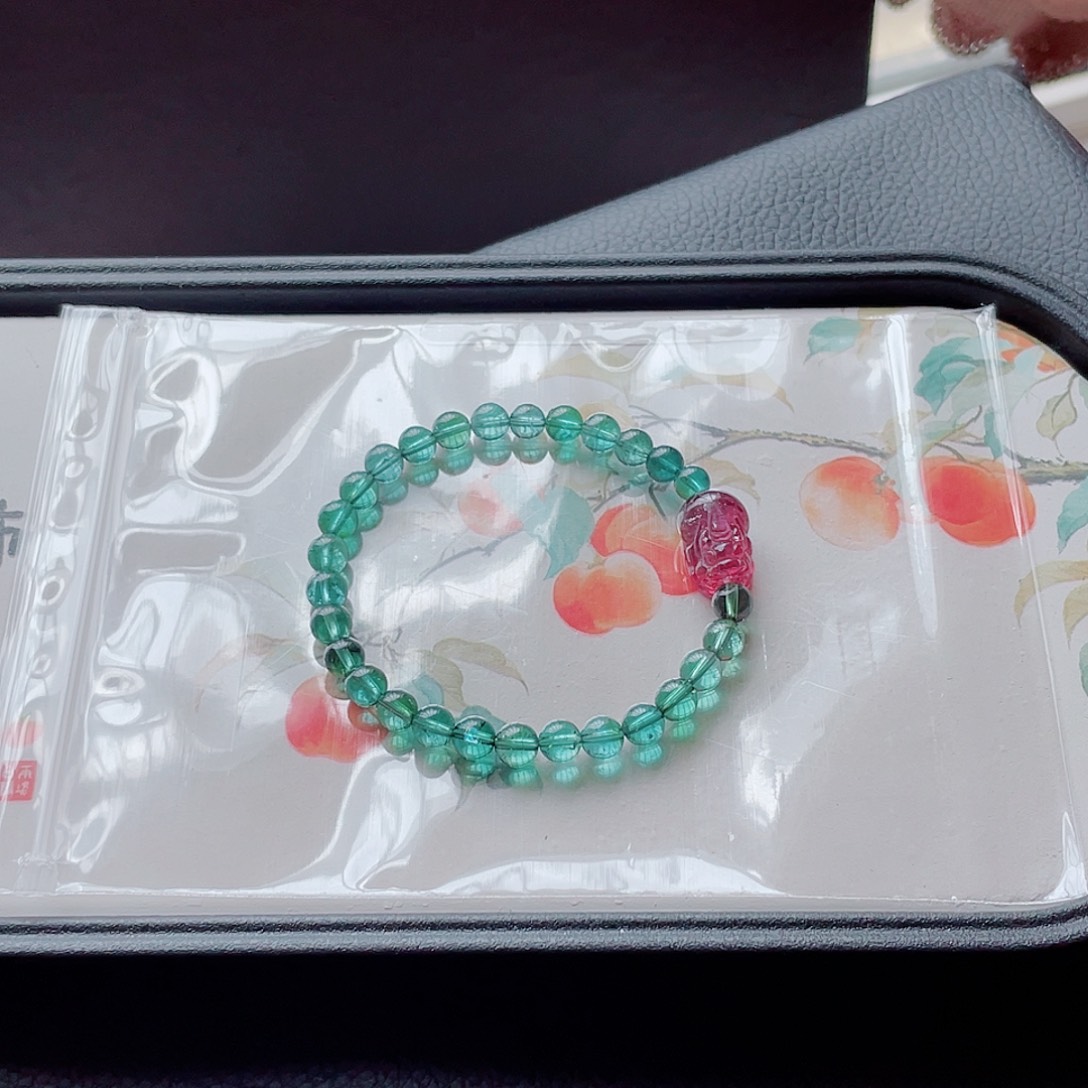 手链未镶嵌碧玺6mm左右