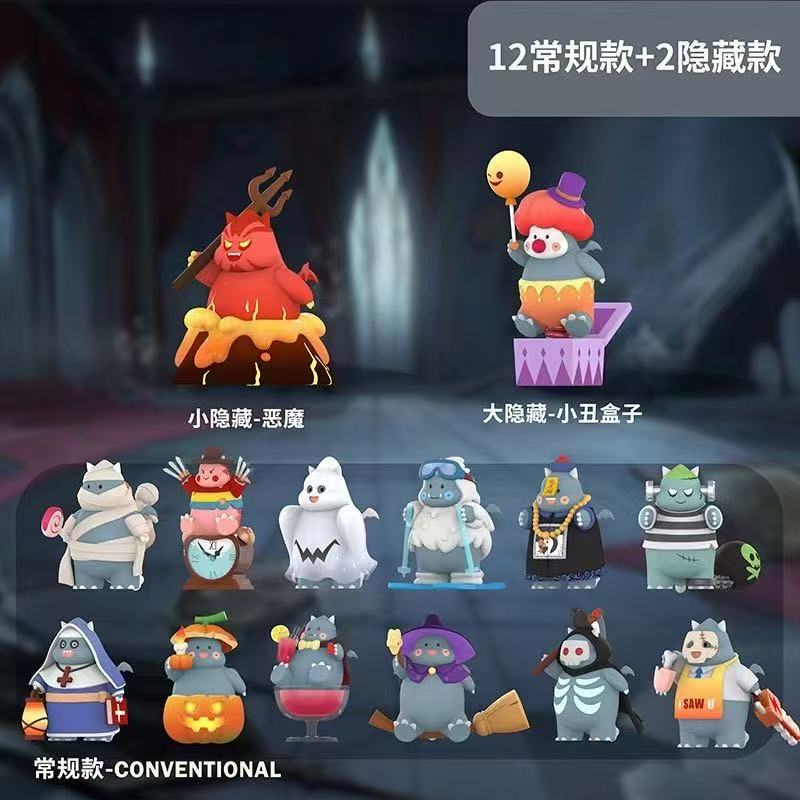 【拆盒】小怪物剧场潮玩摆件88