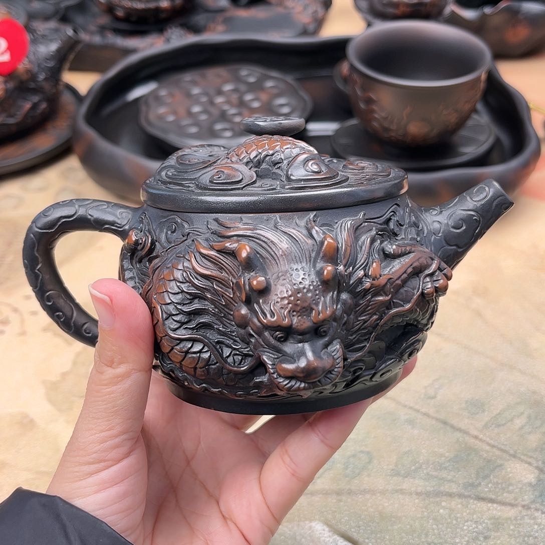 壶:****安云南紫陶茶壶茶壶