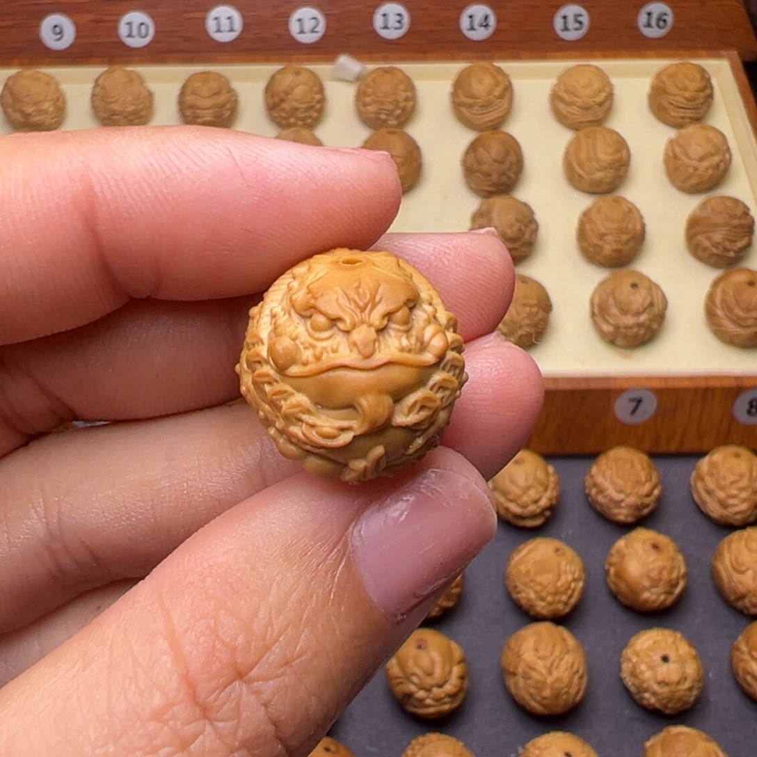 吊坠猴头核桃18左右猴头核桃金蟾全品