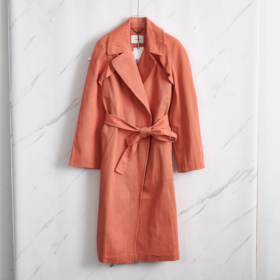 Schumacher女士设计感翻领大衣SRGU00134