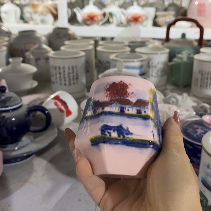陶摆件景德镇陶瓷瓷厂