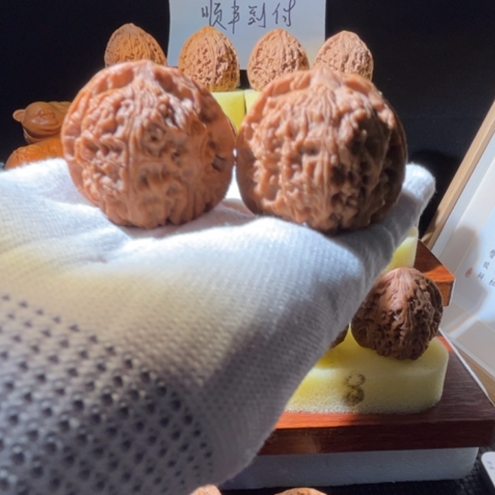 文玩核桃吊坠涿鹿嘎哒纹南将