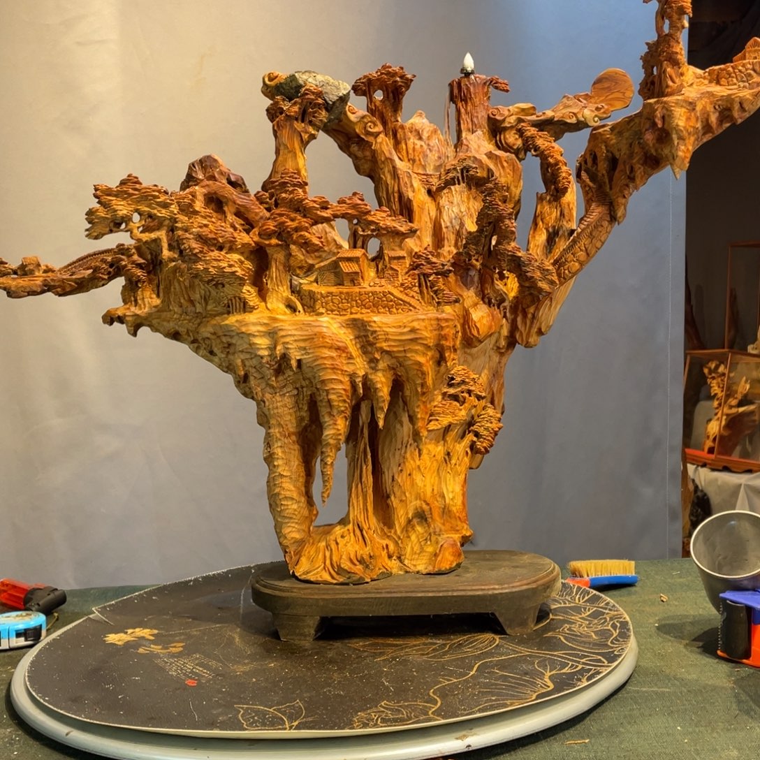 用***2柏木（崖柏）崖柏天空之城