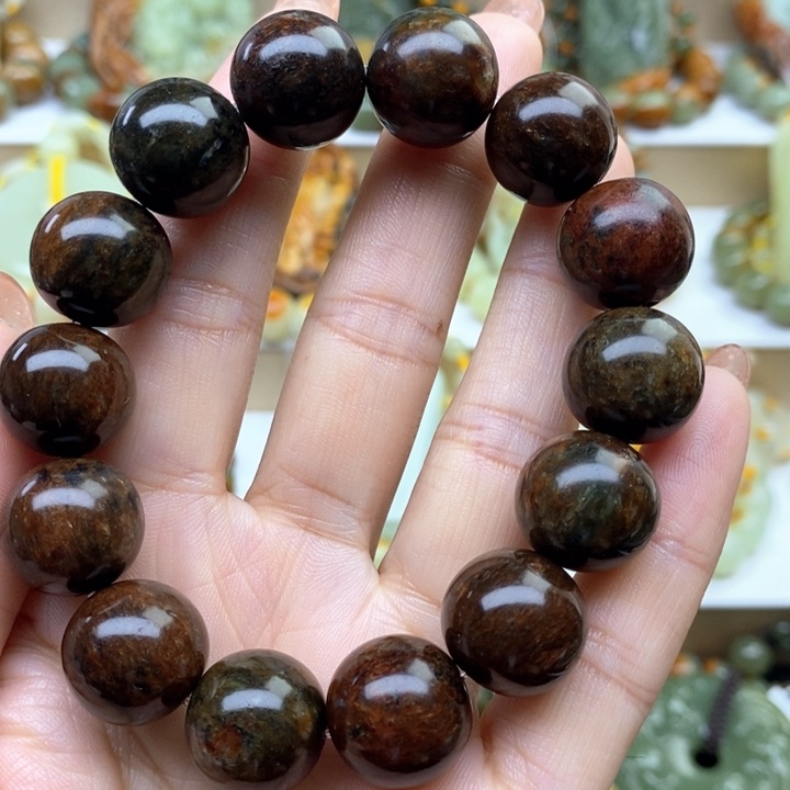 手串未镶嵌透闪石质玉