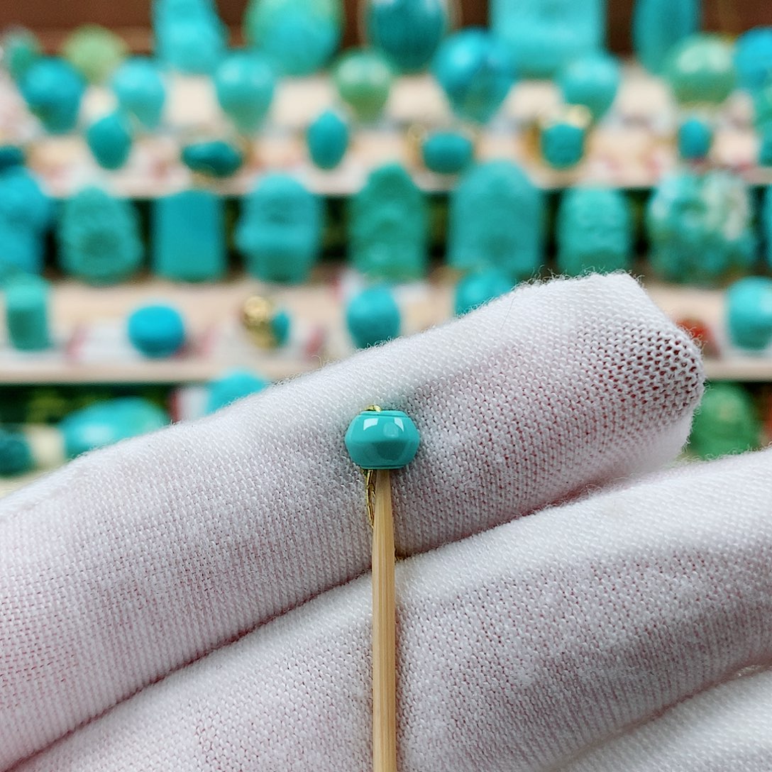 绿松石未镶嵌精品线束5.4