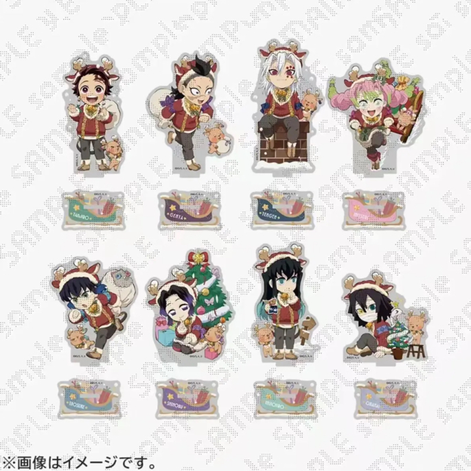 【鬼灭之刃】鬼灭之刃2025圣诞节限定立牌a池b池义勇（盲盒代拆）