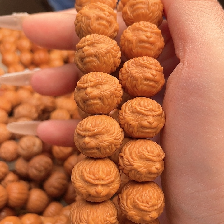 【闪购商品】手串猴头核桃金***娃