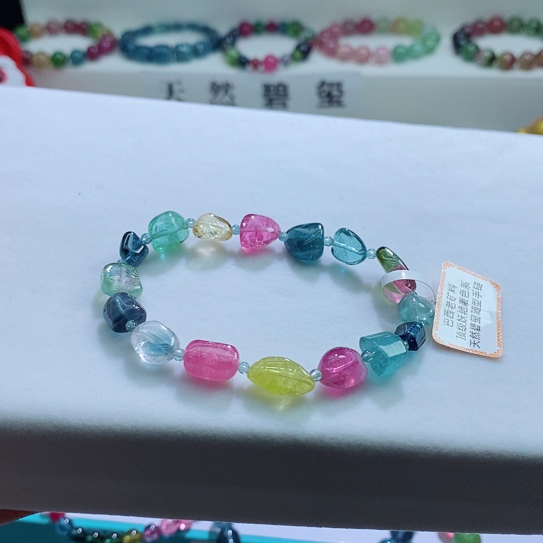 碧玺手链未镶嵌碧玺手链