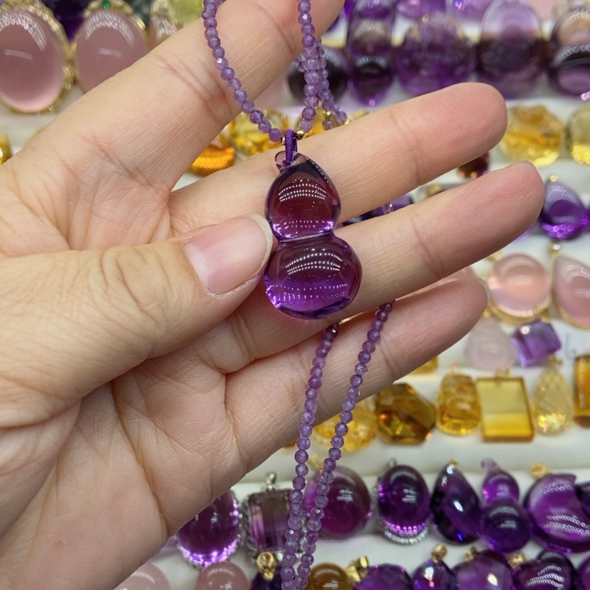 【闪购商品】水晶水晶吊坠未镶嵌