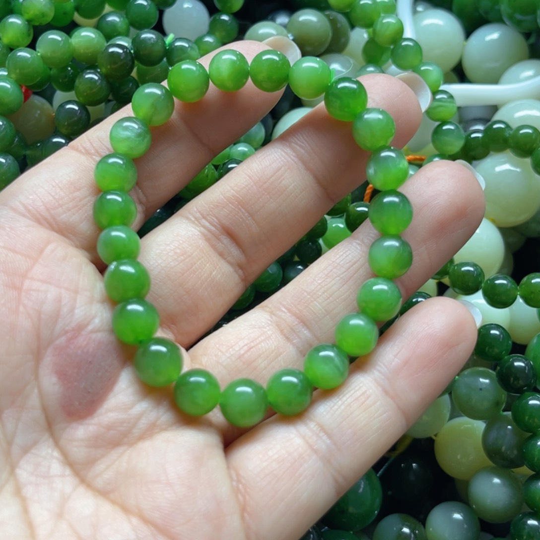 和田玉手链未镶嵌