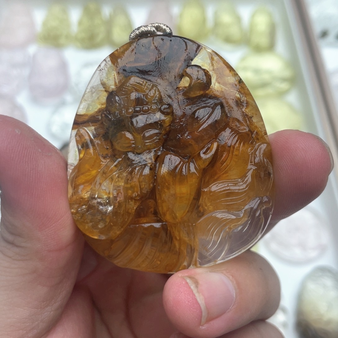 未镶嵌吊坠(不含链)水晶