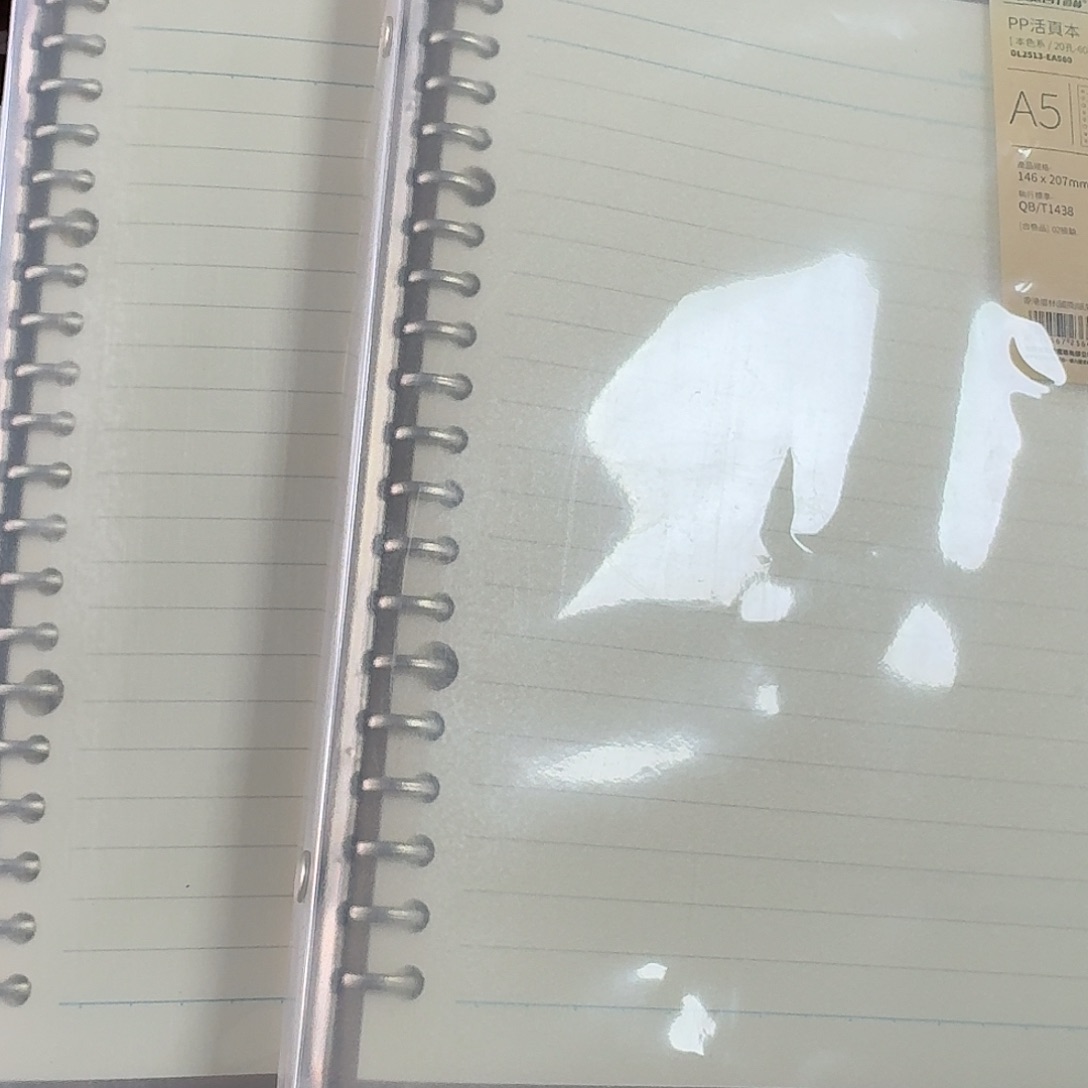 道林A5活页本2本一起发