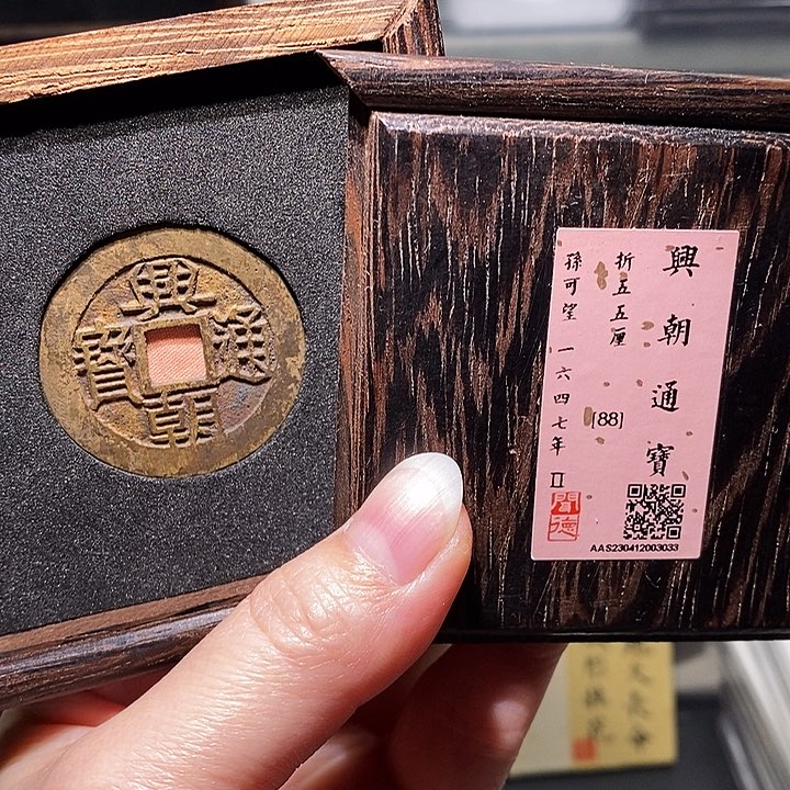 铜瀚海文物A兴朝通宝3033