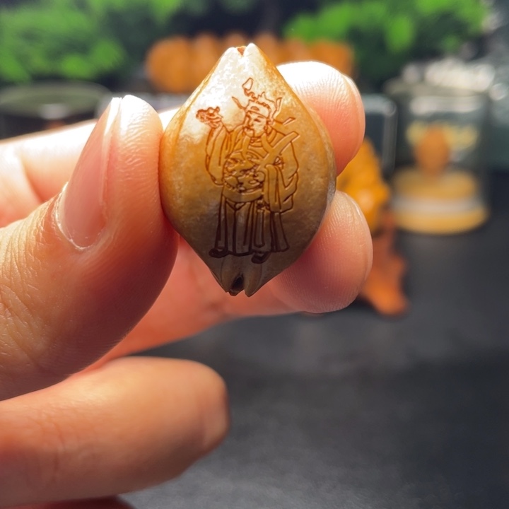 橄榄核吊坠橄榄核