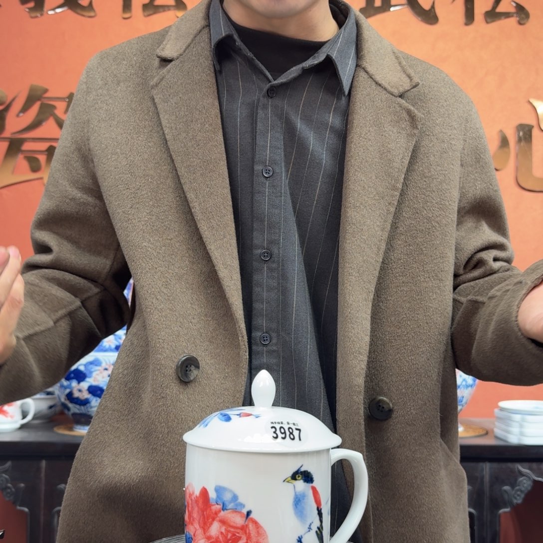陶摆件吴义松陶瓷甄选3987