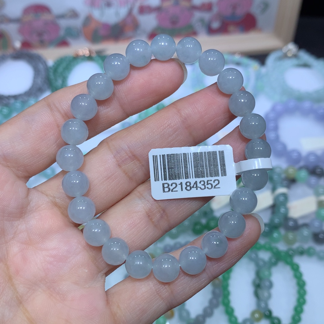 翡翠未镶嵌手链天然