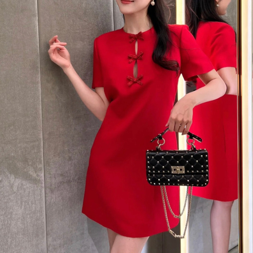 全新未使用 Valentino/华伦天奴 连衣裙/38码/Xsp33172