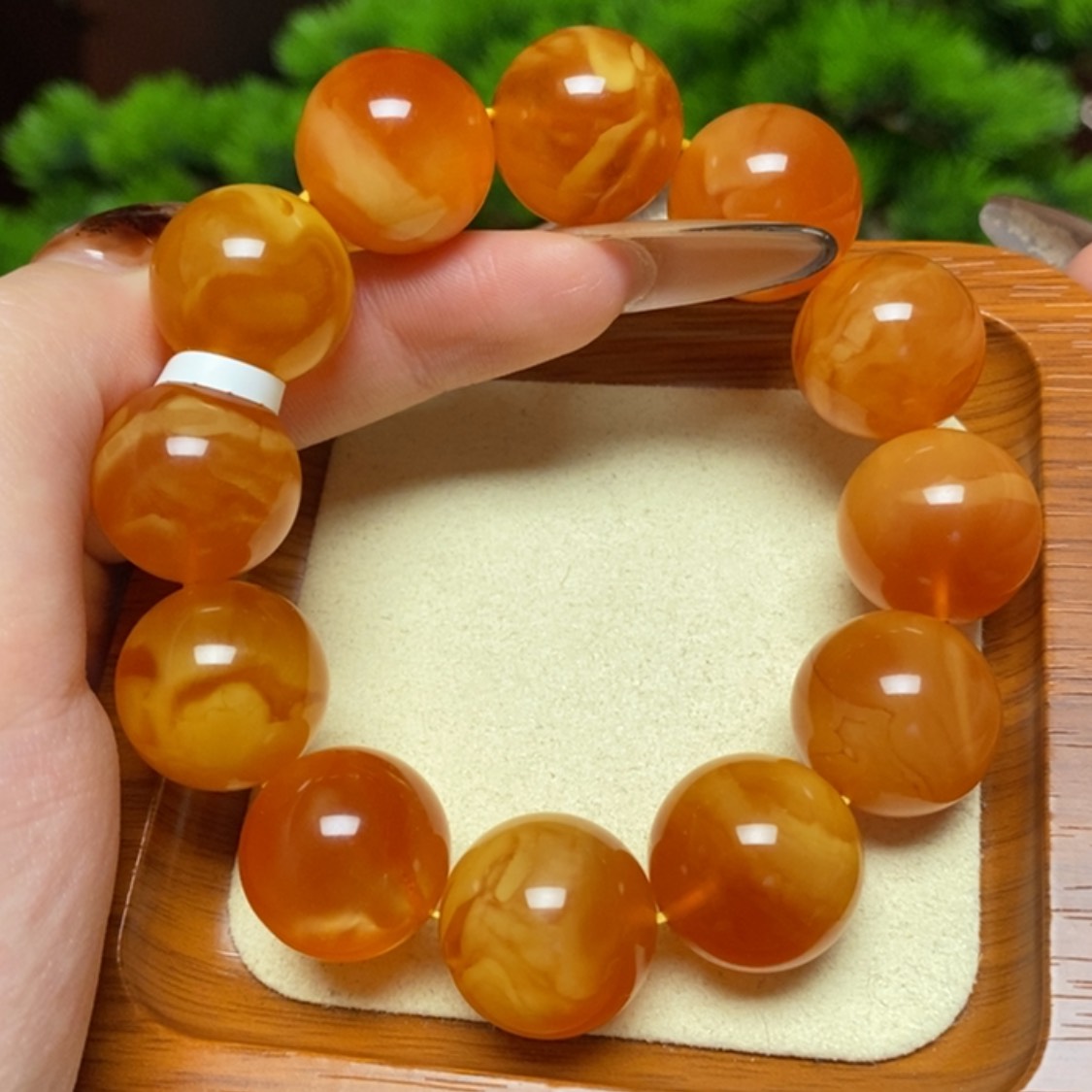 【闪购商品】蜜蜡颈饰未镶嵌手串