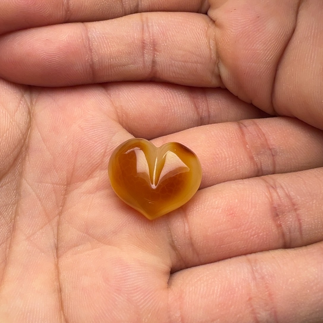 未镶嵌颈饰蜜蜡俏色屁桃提溜吊坠（打孔不退换）