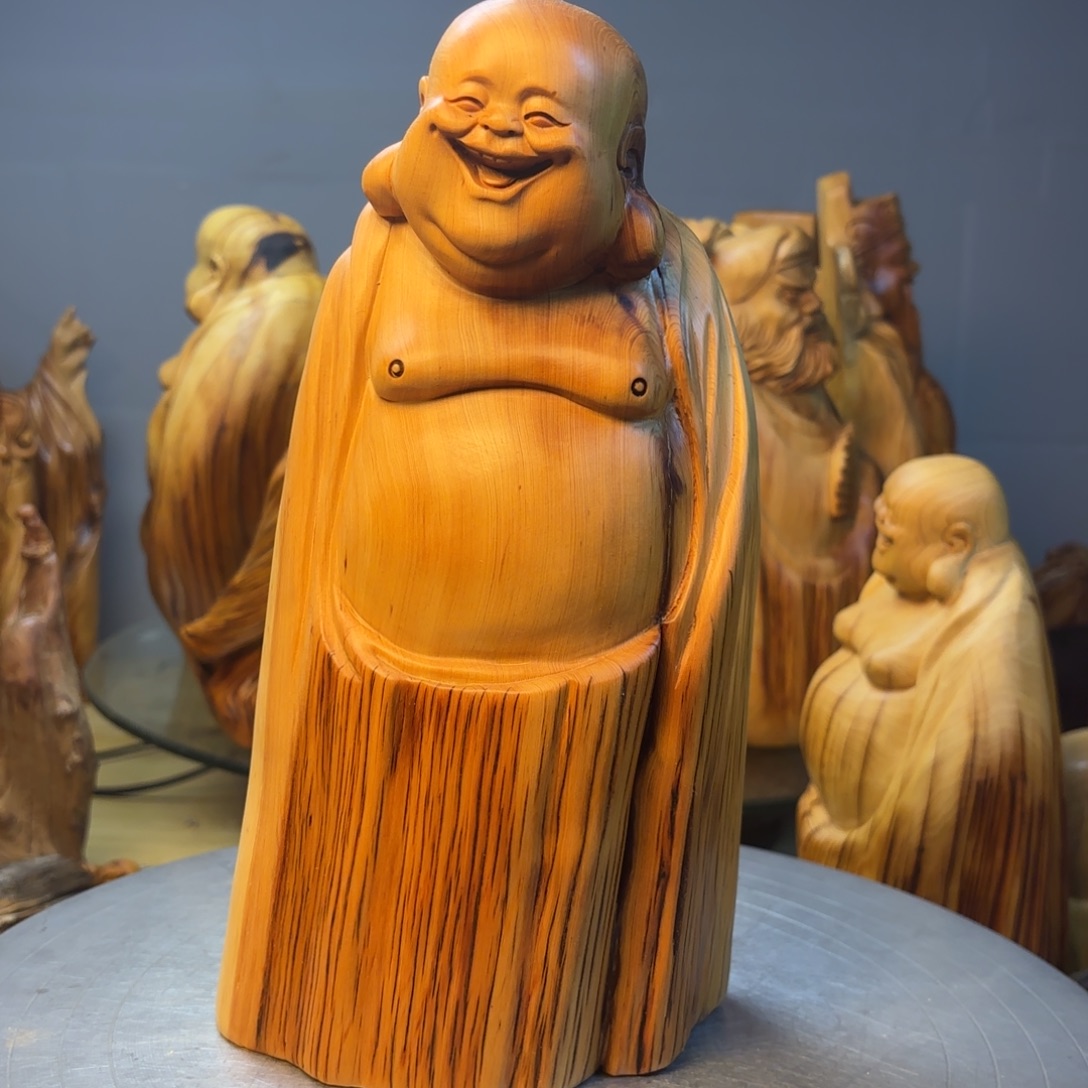 柏木（崖柏）崖柏摆件666666666666老裂