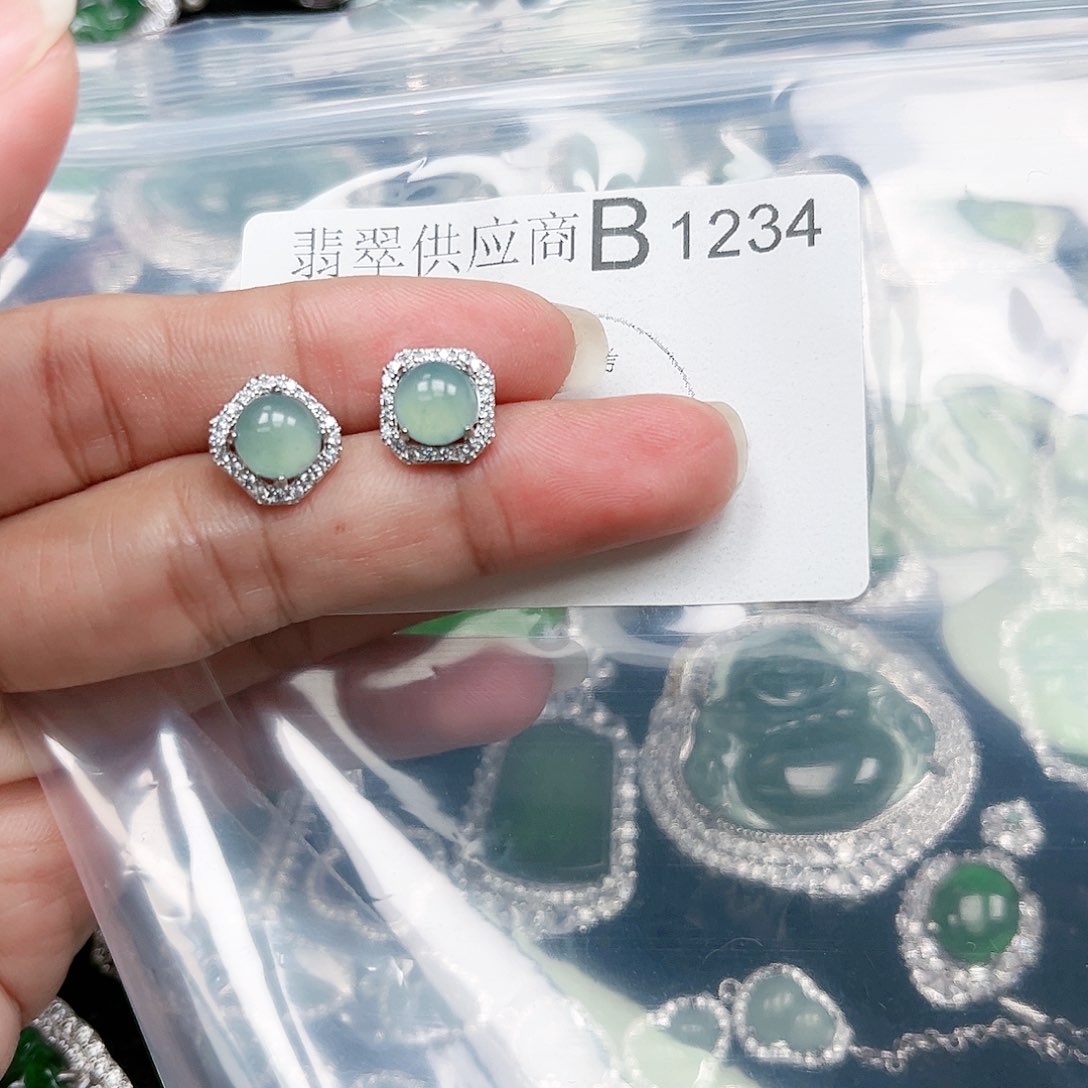 翡翠颈饰未镶嵌翡翠1234