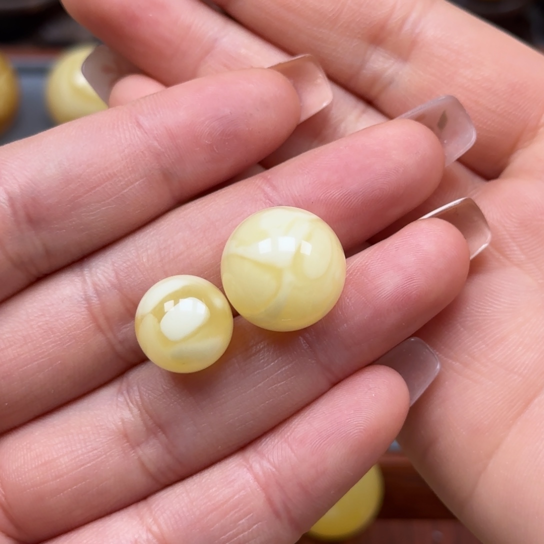 A***怘琥珀未镶嵌珠宝奇石蜜蜡单珠