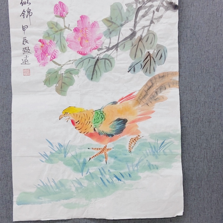 国画手写手绘作品的19072