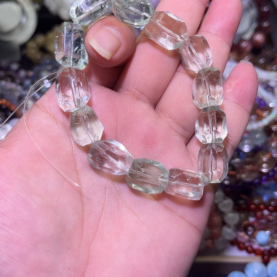 水晶未镶嵌手链天然水晶未镶嵌