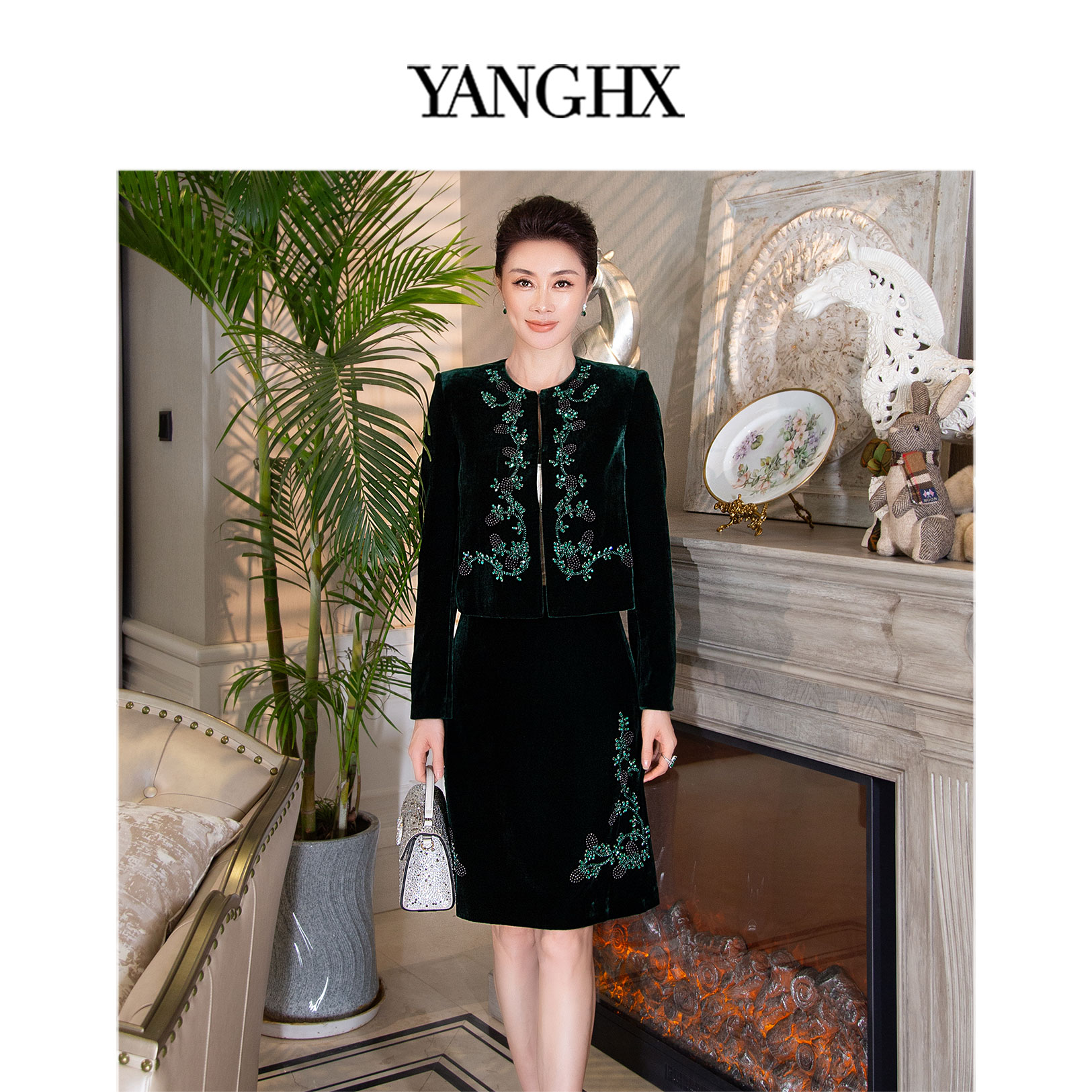 EDFNOT/杨红霞汝意MSZZ高级钉钻丝绒套装52313